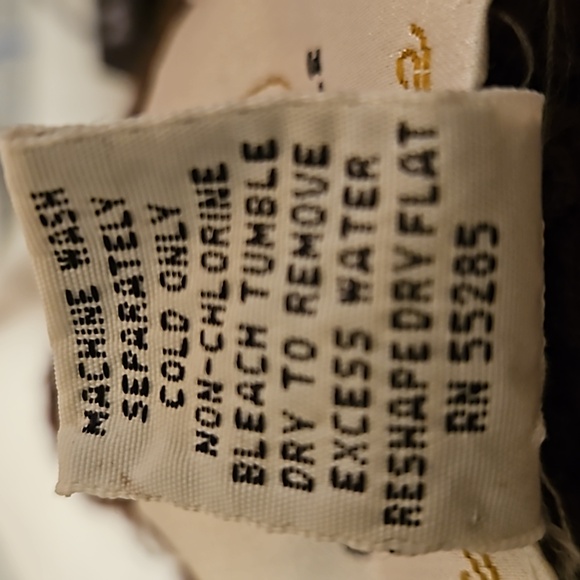 Vintage Handknitted C. Internationale Express Brown V-Neck Tunic Sweater-Large - Picture 6 of 6